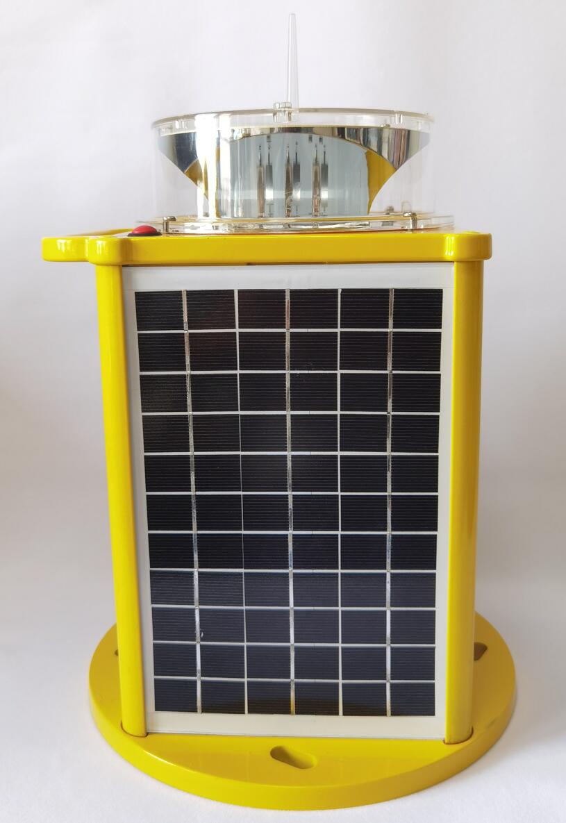 solar aviation obstruction light
