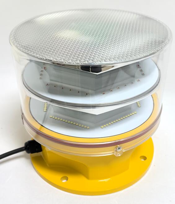 dual led obstruction light