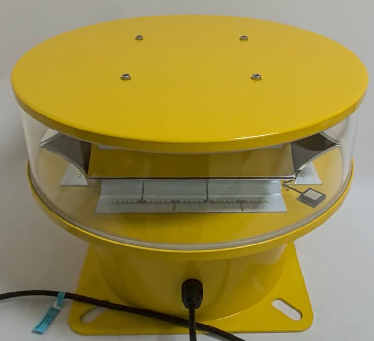 aircraft warning light height requirements